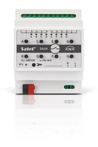 Obrázok pre SATEL KNX 8-channel switching actuator KNX-SA24