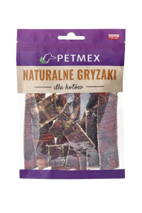 Obrázok pre PETMEX Beef gullet strips - pamlsek pro kočky - 40g