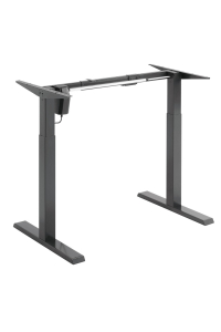 Obrázok pre Ergo Office electric desk with height adjustment, grey, max height 123cm, 80 kg - without top, for standing and sitting work, ER-433