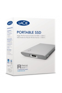 Obrázok pre LaCie STKS1000400 externí SSD disk Technologie Thunderbolt 1 TB USB typu C 3.2 Gen 2 (3.1 Gen 2) Stříbrná