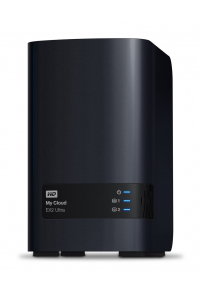 Obrázok pre Western Digital My Cloud EX2 Ultra NAS Desktop Marvell Armada 385 1 GB DDR3 4 TB HDD My Cloud OS Černá