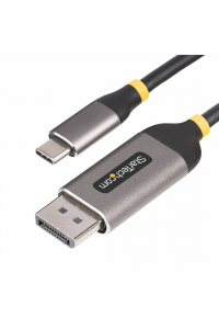 Obrázok pre StarTech.com 142-USBC-DP-8K-10F adaptér k video kabelům 3 m USB typu C DisplayPort Černá, Šedá