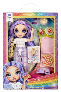 Obrázok pre Rainbow High Junior High PJ Party Fashion Doll- Violet (Purple)