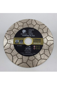 Obrázok pre TARCZA DIAMENTOWA 125mm x 2,0mm x 22,2mm MOSAIC CUT /INDIAN PROFESSIONAL