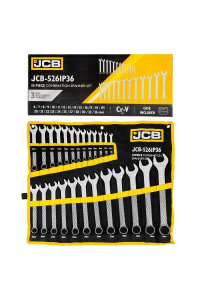 Obrázok pre JCB COMBINATION WRENCH set 25el. (6-36mm)
