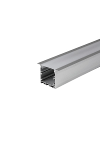 Obrázok pre Profil Aluminiowy V-TAC 2mb Anodowany, Klosz Mleczny, Wpuszczany 50x35mm VT-8126