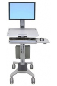 Obrázok pre Ergotron WorkFit C-Mod, Single Display Sit-Stand Workstation Držák/stojan na monitor 68,6 cm (27