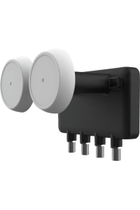 Obrázok pre Inverto IDLM-QDM410 Quad Monoblock anténní zesilovač signálu pro parabolické antény (LNC) Černá, Bílá