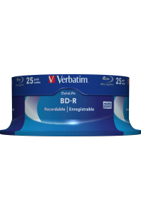 Obrázok pre Verbatim Datalife 6x BD-R 25 GB 25 kusů