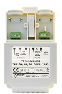 Obrázok pre DC/DC CONVERTER ATTE ASUC-100-480-OF DC/DC MODULE Vin 10...30VDC, Vout 48VDC, Pout 100W