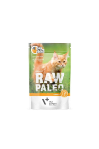 Obrázok pre RAW PALEO Adult Cat Turkey - mokré krmivo pro kočky - 100 g