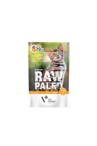 Obrázok pre RAW PALEO Kitten Cat Turkey - mokré krmivo pro koťata - 100 g