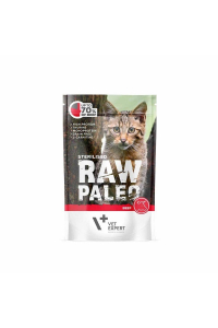 Obrázok pre RAW PALEO Adult Cat Sterilized Beef - mokré krmivo pro kočky - 100 g