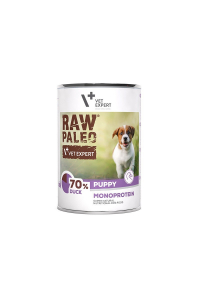 Obrázok pre RAW PALEO Puppy Monoprotein Duck - mokré krmivo pro štěňata - 400 g