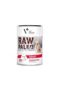 Obrázok pre RAW PALEO Adult Monoprotein Beef - mokré krmivo pro psy - 400 g