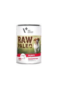 Obrázok pre RAW PALEO Puppy Monoprotein Beef - mokré krmivo pro štěňata - 400 g