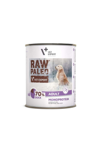 Obrázok pre RAW PALEO Adult Monoprotein Duck - vlhké krmivo pro psy - 800 g