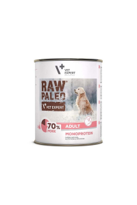 Obrázok pre RAW PALEO Adult Monoprotein Vepřové maso - vlhké krmivo pro psy - 800 g