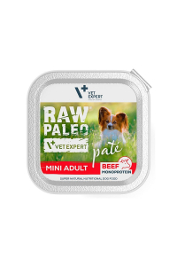 Obrázok pre RAW PALEO Pate Mini Adult Beef - mokré krmivo pro psy - 150 g