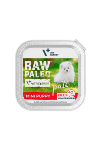 Obrázok pre RAW PALEO Pate Mini Puppy Beef - mokré krmivo pro štěňata - 150g