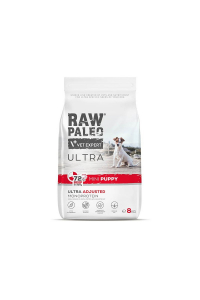 Obrázok pre RAW PALEO Ultra Mini Puppy Beef - suché krmivo pro štěňata malých plemen - 8 kg