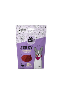 Obrázok pre PAN. BANDIT JERKY Kachní filety - pochoutka pro psy - 80 g