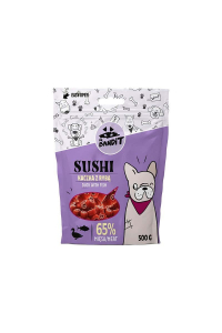 Obrázok pre PAN. BANDIT SUSHI Kachna s rybou - pochoutka pro psy - 500 g