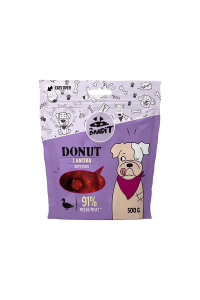 Obrázok pre PAN. BANDIT DONUT s kachnou - psí pochoutka - 500 g