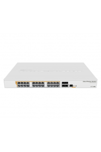 Obrázok pre MikroTik CRS328-24P-4S+RM 28P PoE (PoE+ 24) 10G řízený gigabitový switch