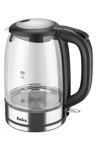 Obrázok pre Amica KD 2050G Inox rychlovarná konvice 1,7 l 2200 W Transparentní