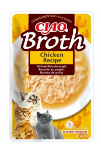 Obrázok pre INABA Ciao Broth Chicken - pamlsek pro kočky - 40g