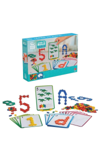 Obrázok pre Plus Plus Building Blocks Learn to Build Letters and Numbers 3909