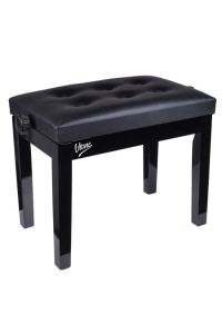 Obrázok pre V-TONE BENCH 1 BK piano bench BLACK