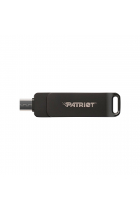 Obrázok pre Flashdrive PATRIOT Rage R550 128GB 100 MB/S USB A+C Otočný design (PE128GR550DSAD) Černá