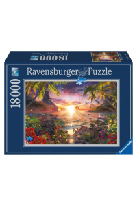 Obrázok pre Ravensburger Paradise Sunset Puzzle 18000 kusů Krajina