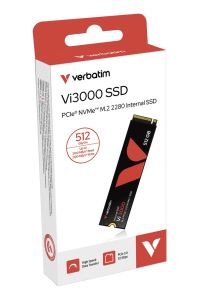 Verbatim Vi3000 512 GB M.2 PCI Express 3.0 NVMe Obrázok pre Verbatim Vi3000 512 GB M.2 PCI Express 3.0 NVMe