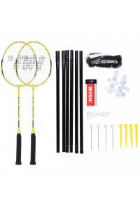 Obrázok pre Přání Sada badmintonových raket Alumtec 2 rakety + 3 křidélka + síť + lajny