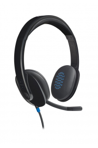 Obrázok pre Logitech H540 Sluchátka s mikrofonem Kabel Přes hlavu Kancelář / call centrum USB Typ-A Černá