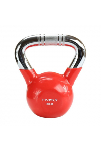 Obrázok pre Kettlebell chrom 8 kg červený HMS KTC08