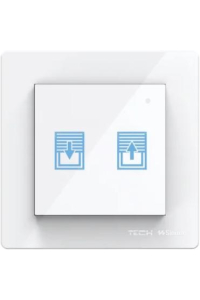 Obrázok pre Wired roller blind switch white FZ-02M Tech Controllers
