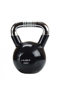 Obrázok pre Kettlebell chrom 20 kg černý HMS KTC20