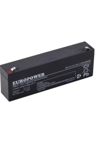 Obrázok pre EUROPOWER EP Series AGM Battery 12V 2.3Ah (Service Life 6-9 Years)