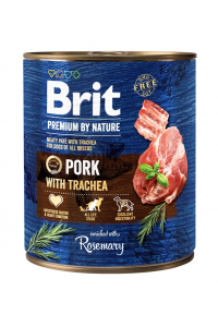 Obrázok pre BRIT Premium by nature Pork with Trachea - vlhké krmivo pro psy - 800g