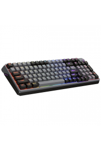 Obrázok pre Cooler Master MK770 klávesnice Hraní USB + RF Wireless + Bluetooth QWERTY Americká angličtina Černá, Šedá