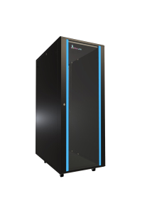 Extralink Racková skříň 32U 600x1000 Černá stojící Obrázok pre Extralink Racková skříň 32U 600x1000 Černá stojící