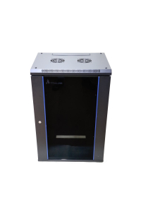 Extralink Racková skříň 15U 600x600 Černá montovaná na zdi Obrázok pre Extralink Racková skříň 15U 600x600 Černá montovaná na zdi