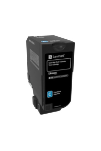 Lexmark 74C2HCE tonerová náplň 1 kusů Originální Azurová Obrázok pre Lexmark 74C2HCE tonerová náplň 1 kusů Originální Azurová