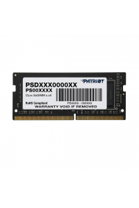 Obrázok pre Patriot Memory Signature PSD48G26662S paměťový modul 8 GB 1 x 8 GB DDR4 2666 MHz