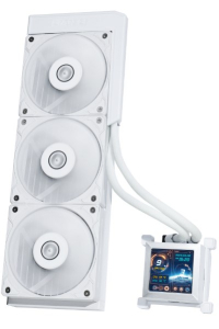 Lian Li HSLCD36SW Chladicí systém pro počítač Počítačová skříň Kapalinový chladič typu vše v jednom 12 cm Bílá Obrázok pre Lian Li HSLCD36SW Chladicí systém pro počítač Počítačová skříň Kapalinový chladič typu vše v jednom 12 cm Bílá