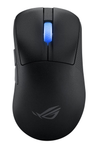 ASUS ROG Keris II Ace Wireless AimPoint Black myš Hraní Pro praváky RF Wireless + Bluetooth + USB Type-A Optický 42000 DPI Obrázok pre ASUS ROG Keris II Ace Wireless AimPoint Black myš Hraní Pro praváky RF Wireless + Bluetooth + USB Type-A Optický 42000 DPI